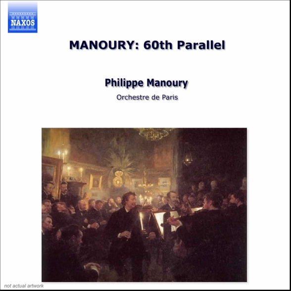 Manoury: 60th Parallel - CD Foto #1