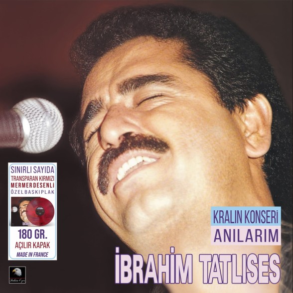 İbrahim Tatlıses - Kralın Konseri - Anılarım (Transparan Kırmızı Mermer Desenli)