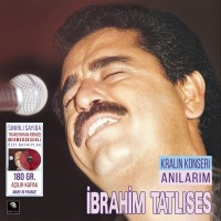İbrahim Tatlıses: Kralın Konseri - Anılarım (Transparan Kırmızı Mermer Desenli) - Plak