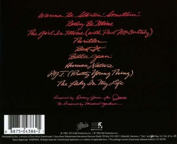 Michael Jackson: Thriller - CD | Opus3a