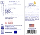 Gerard Schwarz, Rundfunk-Sinfonie Orchester Berlin: Weill: The Eternal Road - CD Foto #2
