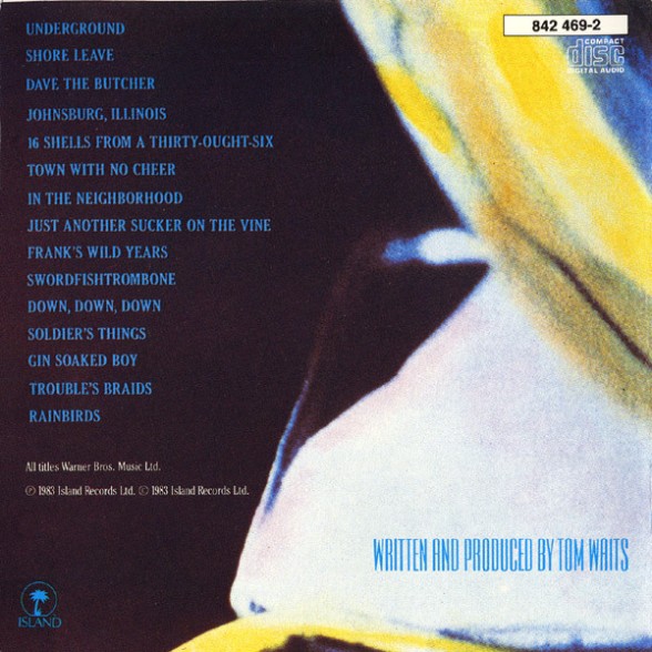 Tom Waits: Swordfishtrombones - CD Foto #3