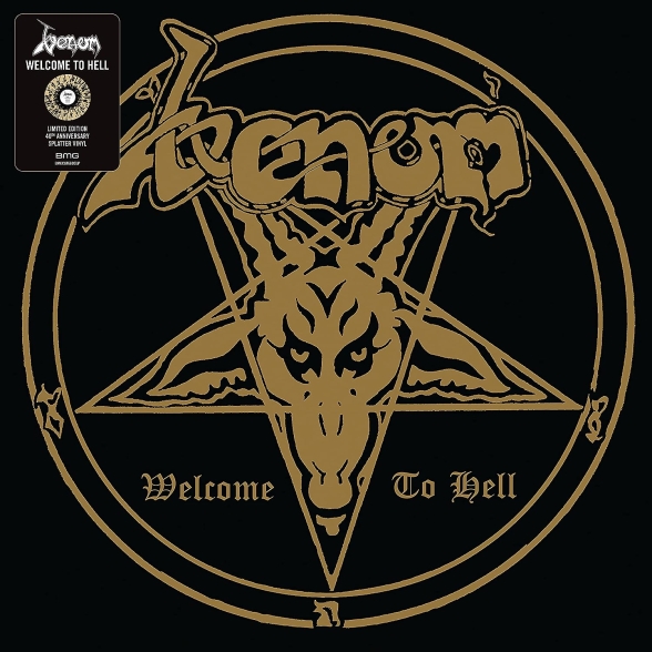 Venom: Welcome To Hell (Limited 40th Anniversary Edition - Splatter Vinyl) - Plak Foto #1