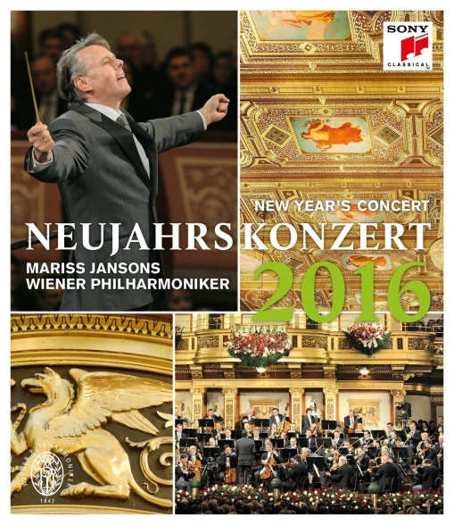 Mariss Jansons, Wiener Philharmoniker: New Year's Concert 2016 - BluRay Foto #1