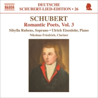 Sibylla Rubens: Schubert: Lied Edition 26 - Romantic Poets, Vol. 3 - CD