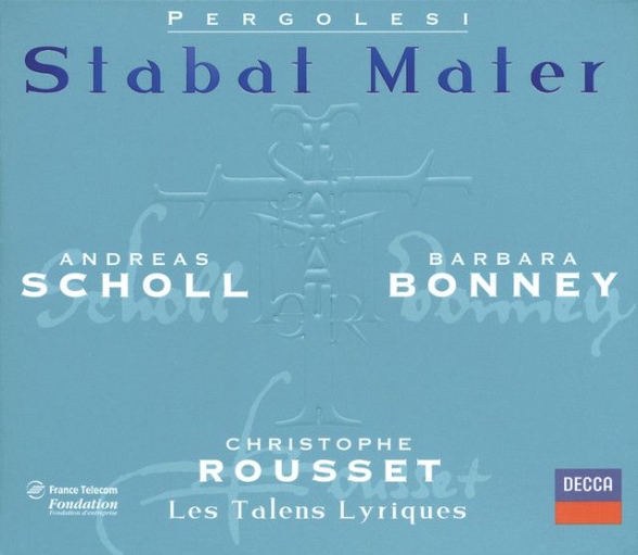 Andreas Scholl, Barbara Bonney, Christophe Rousset, Les Talens Lyriques: Pergolesi: Stabat Mater - CD Foto #1