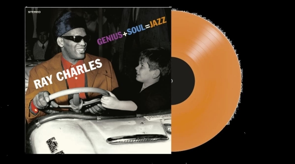 Ray Charles: Genius + Soul = Jazz (Orange Coloured Vinyl) - Plak Foto #3