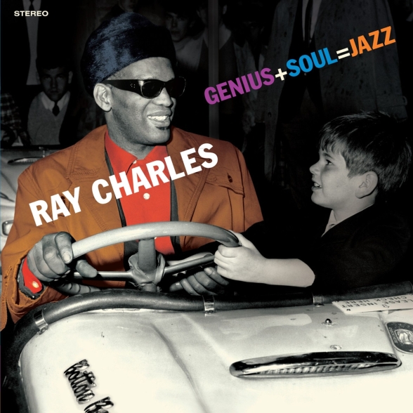 Ray Charles: Genius + Soul = Jazz (Orange Coloured Vinyl) - Plak Foto #1