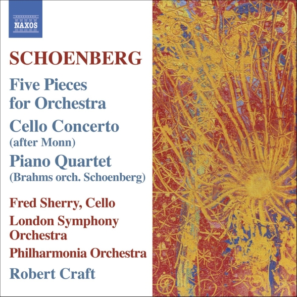 Robert Craft: Schoenberg, A.: 5 Orchestral Pieces / Brahms, J.: Piano Quartet No. 1 (Orch. Schoenberg) - CD Foto #1
