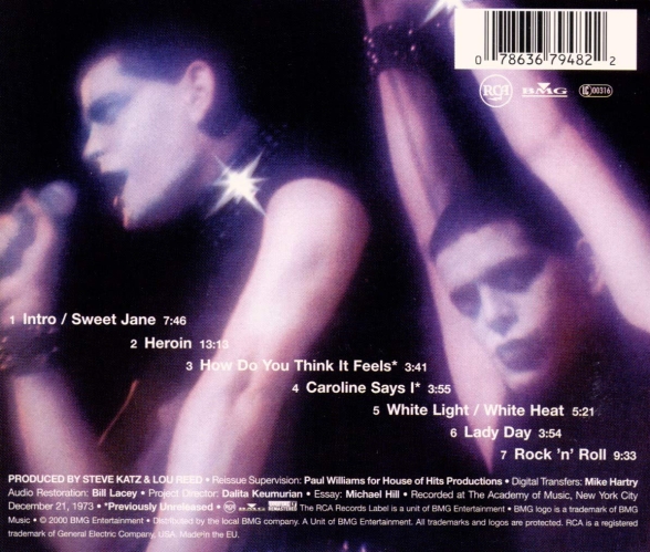 Lou Reed: Rock 'N' Roll Animal - CD Foto #2