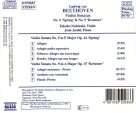 Takako Nishizaki, Jenö Jandó: Beethoven: Violin Sonatas Nos.5, 9 - CD Foto #2