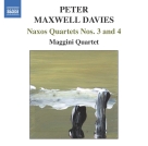 Maggini Quartet: Maxwell Davies, P.: Naxos Quartets Nos. 3 and 4 - CD Foto #1