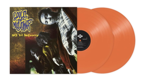 Souls Of Mischief: 93 'Til Infinity (Orange Marbled Vinyl) - Plak Foto #1