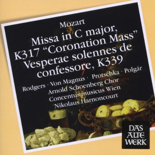 Joan Rodgers, Elisabeth von Magnus, Laszlo Polgar, Arnold Schoenberg Chor, Concentus Musicus Wien, Nikolaus Harnoncourt: Mozart: Coronation Mass, Vesperae solennes - CD Foto #1