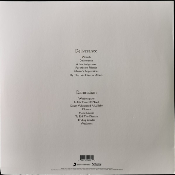 Opeth: Deliverance & Damnation - Plak Foto #2