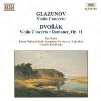 Ilya Kaler: Glazunov / Dvorak: Violin Concertos in A Minor - CD