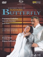 Francesca Franci, Juan Pons, Fiorenza Cedolins, Mina Blum, Orchestra dell'Arena di Verona, Daniel Oren: Puccini: Madama Butterfly - DVD