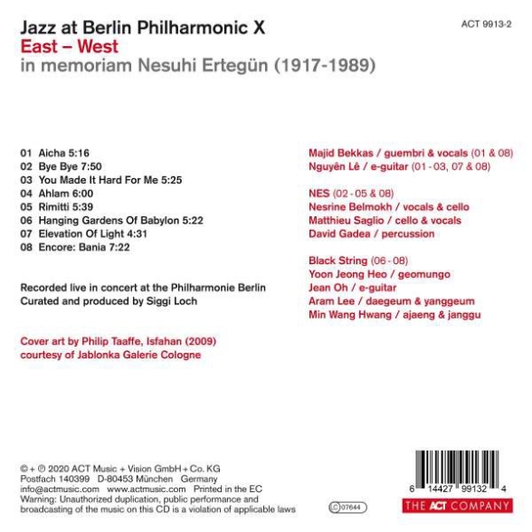 Nes, Black String, Majid Bekkas, Nguyên Lê: Jazz At Berlin Philharmonic X: East - West - CD Foto #2