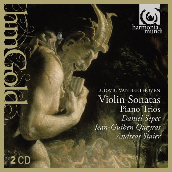 Daniel Sepec, Jean-Guihen Queyras, Andreas Staier: Beethoven: Violin Sonatas Nos.4 & 7, Piano Trios Nos.3 & 5 - CD Foto #1