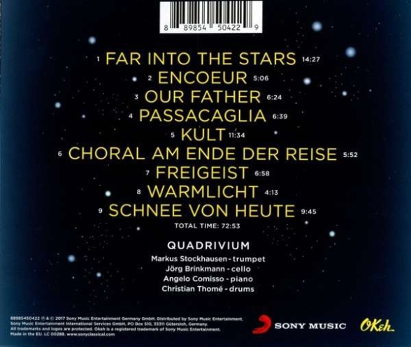 Markus Stockhausen: Far Into The Stars - CD Foto #2
