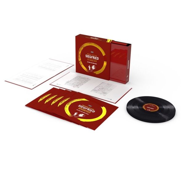Sir Georg Solti, Wiener Philharmoniker: Wagner: Siegfried (Der Ring des Nibelungen) (Half Speed Mastering) - Plak Foto #2
