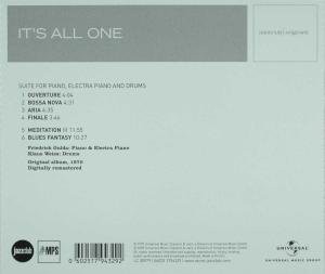 Friedrich Gulda: It's All One (Jazz Club) - CD Foto #2